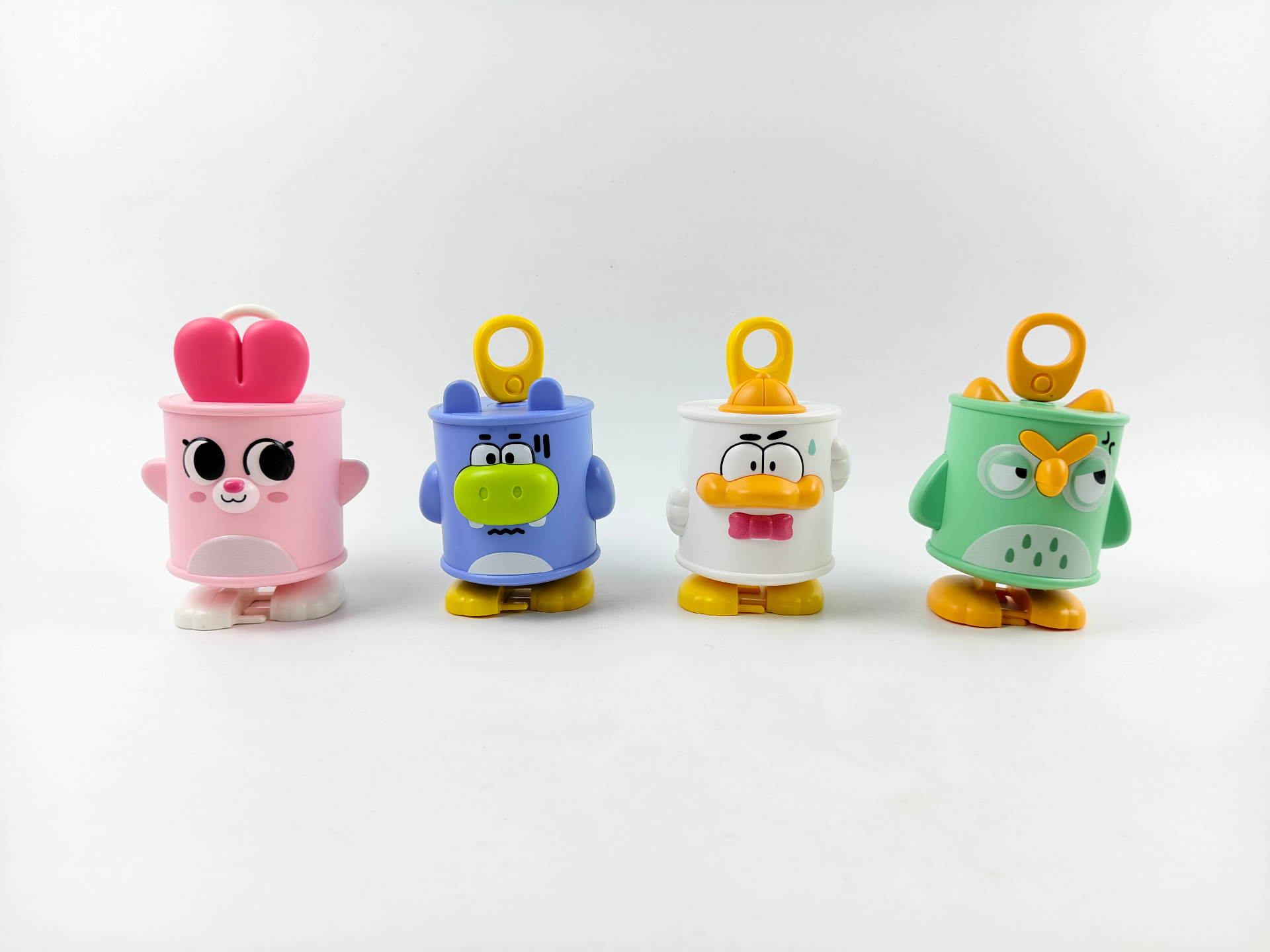 Pull String Canned Animals